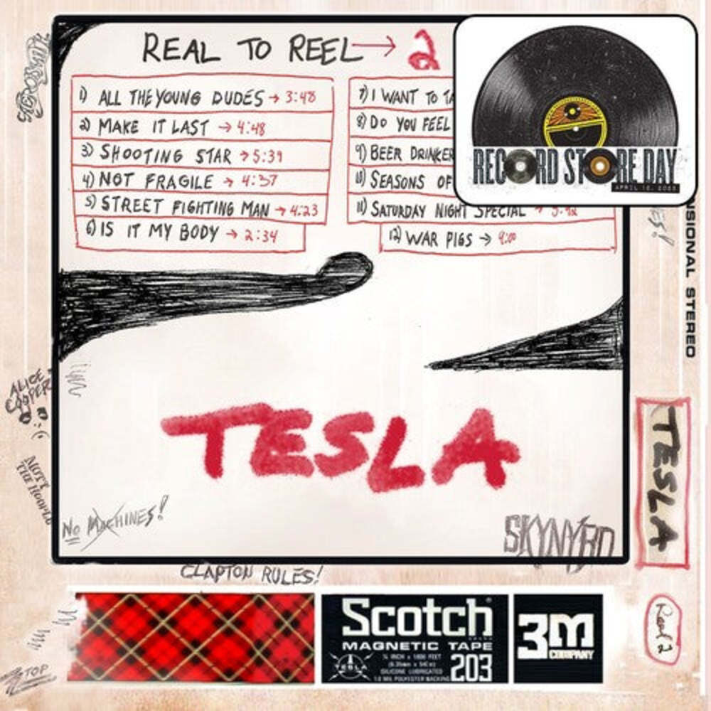 New! TESLA Real 2 Reel Volume 2 LP Vinyl Vol RSD 2025 Record Store Day 25 RSD25